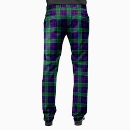 ScotsTee Shop Scottish MacTaggart Johnstons Men's Tartan Trousers Plaid Trews - Regular Fit
