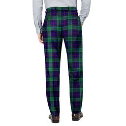 ScotsTee Shop Scottish MacTaggart Johnstons Men's Tartan Trousers Plaid Trews - Regular Fit