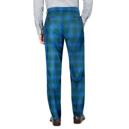 ScotsTee Shop Scottish Sutherland Hunting Modern Men's Tartan Trousers Plaid Trews - Regular Fit