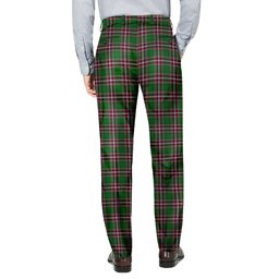 ScotsTee Shop Scottish McFarland Hunting Men's Tartan Trousers Plaid Trews - Regular Fit