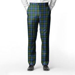 ScotsTee Shop Scottish Turnbull Hunting Men's Tartan Trousers Plaid Trews - Regular Fit