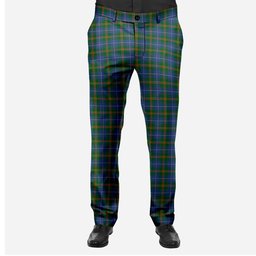 ScotsTee Shop Scottish Turnbull Hunting Men's Tartan Trousers Plaid Trews - Regular Fit