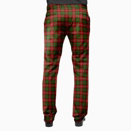 ScotsTee Shop Scottish Nesbitt Men's Tartan Trousers Plaid Trews - Regular Fit