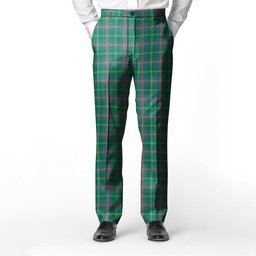 ScotsTee Shop Scottish Young Ancient Clan Men's Tartan Trousers Plaid Trews - Regular Fit