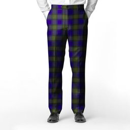 ScotsTee Shop Scottish Minnick Men's Tartan Trousers Plaid Trews - Regular Fit