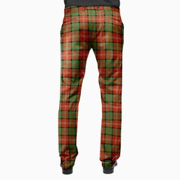 ScotsTee Shop Scottish Nesbitt Ancient Men's Tartan Trousers Plaid Trews - Regular Fit