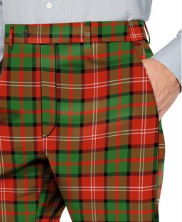 ScotsTee Shop Scottish Nesbitt Ancient Men's Tartan Trousers Plaid Trews - Regular Fit