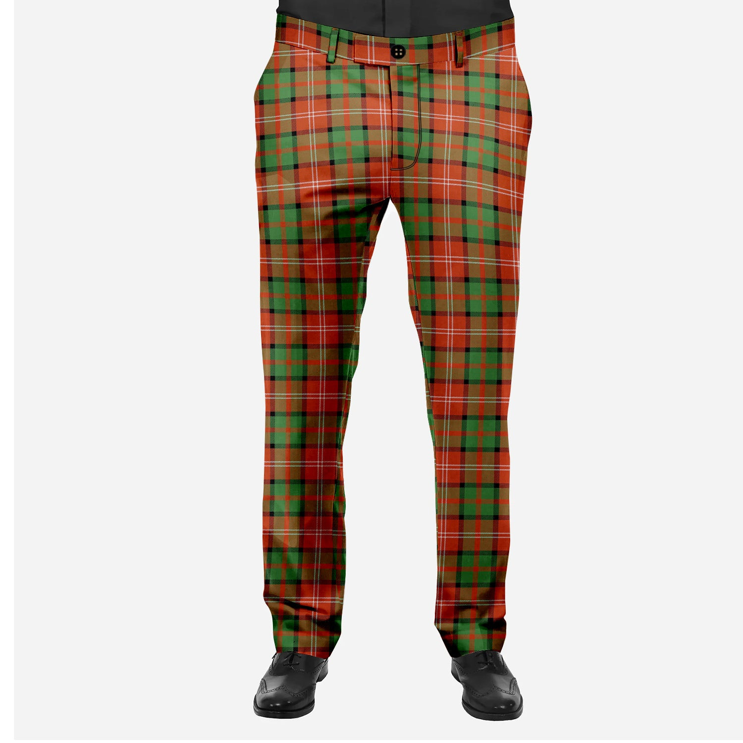 ScotsTee Shop Scottish Nesbitt Ancient Men's Tartan Trousers Plaid Trews - Regular Fit