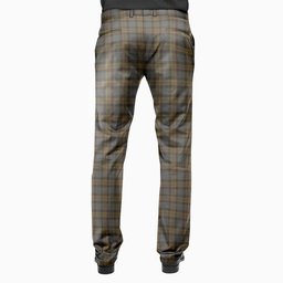 ScotsTee Shop Scottish Outlander 1 Men's Tartan Trousers Plaid Trews - Regular Fit