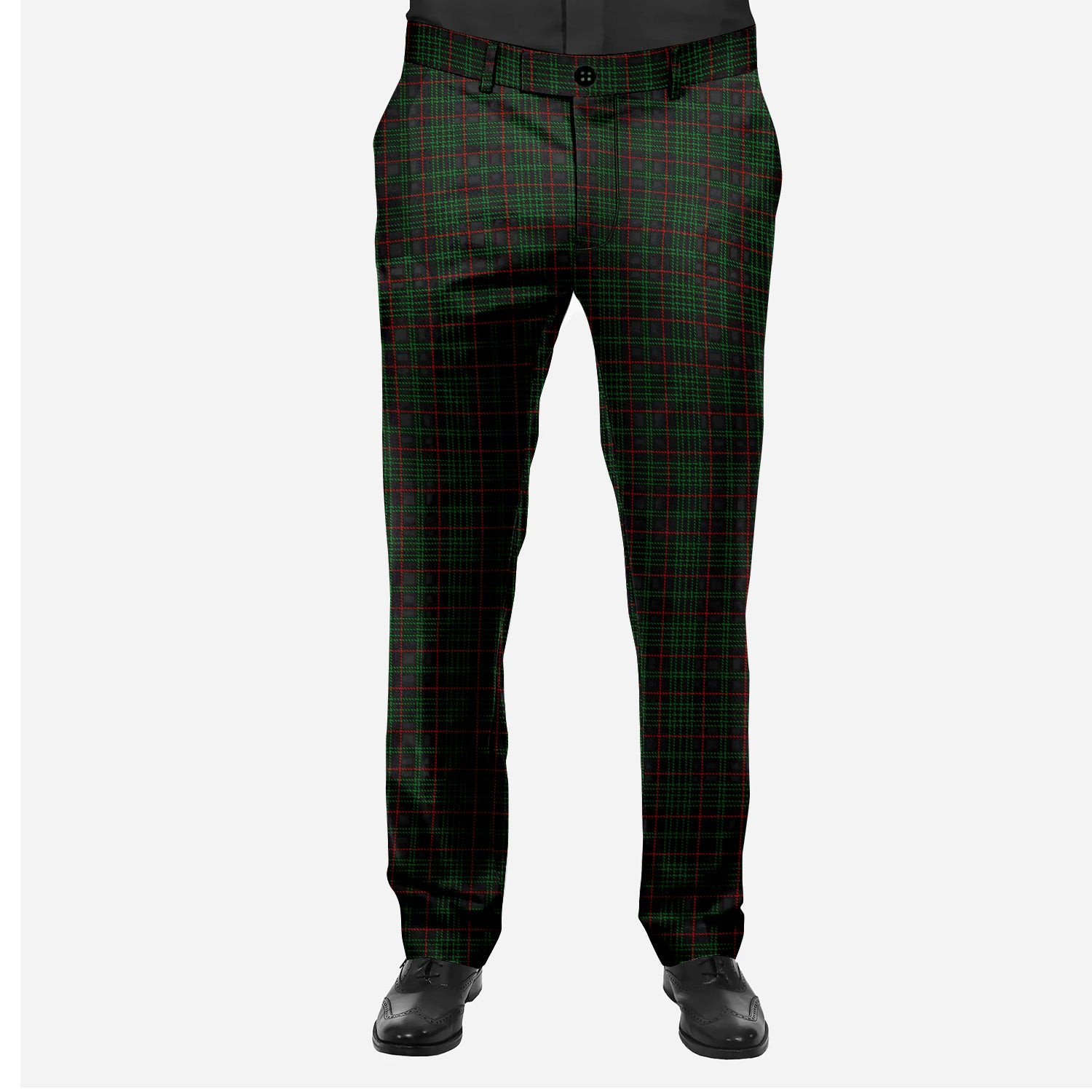 ScotsTee Shop Scottish Renwick Men's Tartan Trousers Plaid Trews - Regular Fit