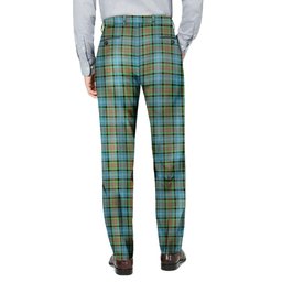 ScotsTee Shop Scottish Pasley District Men's Tartan Trousers Plaid Trews - Regular Fit