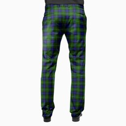 ScotsTee Shop Scottish Mulcahy Men's Tartan Trousers Plaid Trews - Regular Fit