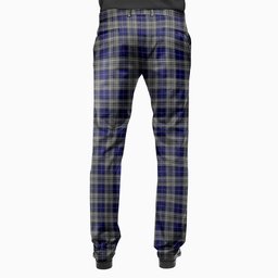 ScotsTee Shop Scottish Napier Men's Tartan Trousers Plaid Trews - Regular Fit