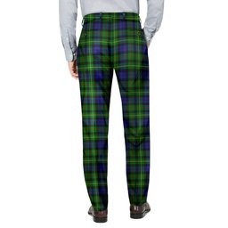 ScotsTee Shop Scottish Rollo Men's Tartan Trousers Plaid Trews - Regular Fit