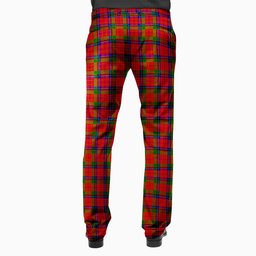 ScotsTee Shop Scottish Nicholson Modern Men's Tartan Trousers Plaid Trews - Regular Fit