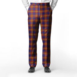 ScotsTee Shop Scottish McGurk Men's Tartan Trousers Plaid Trews - Regular Fit