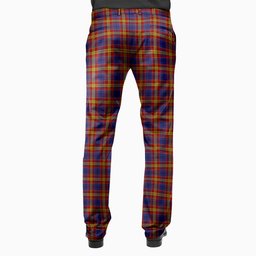 ScotsTee Shop Scottish McGurk Men's Tartan Trousers Plaid Trews - Regular Fit