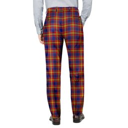 ScotsTee Shop Scottish McGurk Men's Tartan Trousers Plaid Trews - Regular Fit
