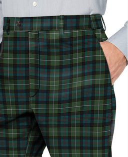 ScotsTee Shop Scottish Whitson Men's Tartan Trousers Plaid Trews - Regular Fit