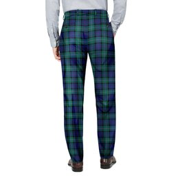 ScotsTee Shop Scottish Thompson Modern Men's Tartan Trousers Plaid Trews - Regular Fit