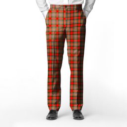 ScotsTee Shop Scottish MakGill Modern Men's Tartan Trousers Plaid Trews - Regular Fit