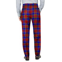 ScotsTee Shop Scottish Mair Men's Tartan Trousers Plaid Trews - Regular Fit