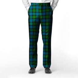 ScotsTee Shop Scottish McKie Men's Tartan Trousers Plaid Trews - Regular Fit
