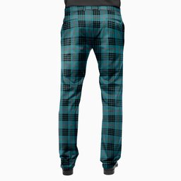 ScotsTee Shop Scottish Morgan Ancient Men's Tartan Trousers Plaid Trews - Regular Fit