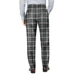 ScotsTee Shop Scottish McCandlish Dress Grey Men's Tartan Trousers Plaid Trews - Regular Fit