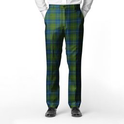 ScotsTee Shop Scottish McAvoy Men's Tartan Trousers Plaid Trews - Regular Fit