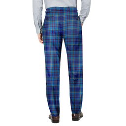 ScotsTee Shop Scottish Mercer Men's Tartan Trousers Plaid Trews - Regular Fit