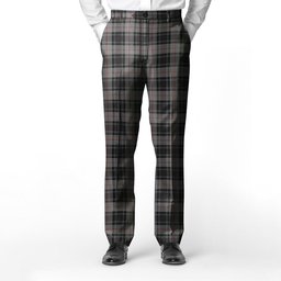 ScotsTee Shop Scottish Moffat Modern Men's Tartan Trousers Plaid Trews - Regular Fit