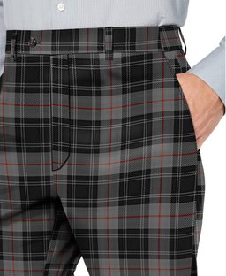 ScotsTee Shop Scottish Moffat Modern Men's Tartan Trousers Plaid Trews - Regular Fit