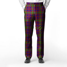 ScotsTee Shop Scottish MacTier of Durris Men's Tartan Trousers Plaid Trews - Regular Fit