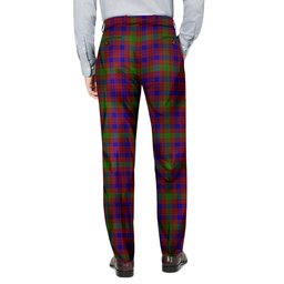 ScotsTee Shop Scottish MacTier of Durris Men's Tartan Trousers Plaid Trews - Regular Fit
