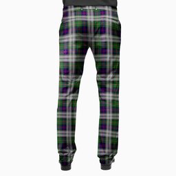ScotsTee Shop Scottish Malcolm Dress Men's Tartan Trousers Plaid Trews - Regular Fit