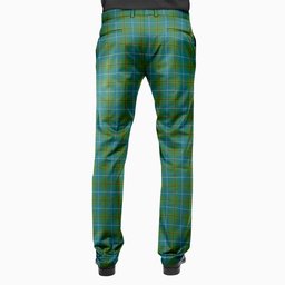 ScotsTee Shop Scottish Turnbull Hunting Ancient Clan Men's Tartan Trousers Plaid Trews - Regular Fit
