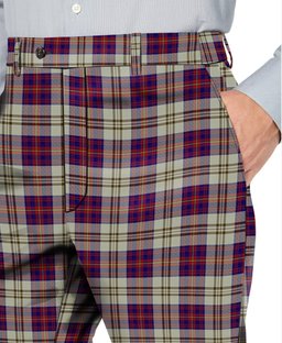 ScotsTee Shop Scottish Walker Dress Men's Tartan Trousers Plaid Trews - Regular Fit