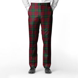 ScotsTee Shop Scottish McCarthy Old Men's Tartan Trousers Plaid Trews - Regular Fit
