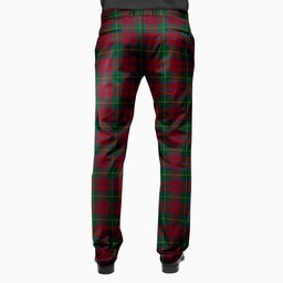 ScotsTee Shop Scottish McCarthy Old Men's Tartan Trousers Plaid Trews - Regular Fit