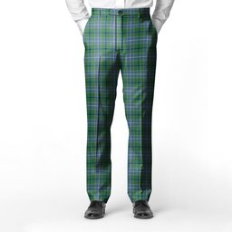 ScotsTee Shop Scottish Wishart Hunting Ancient Men's Tartan Trousers Plaid Trews - Regular Fit