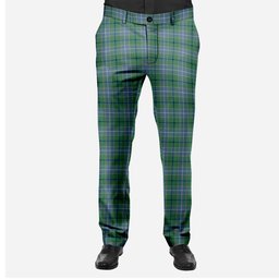 ScotsTee Shop Scottish Wishart Hunting Ancient Men's Tartan Trousers Plaid Trews - Regular Fit