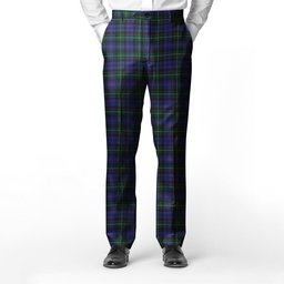ScotsTee Shop Scottish Semple Men's Tartan Trousers Plaid Trews - Regular Fit