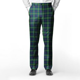 ScotsTee Shop Scottish Turnbull Hunting Modern Clan Men's Tartan Trousers Plaid Trews - Regular Fit