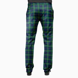 ScotsTee Shop Scottish Turnbull Hunting Modern Clan Men's Tartan Trousers Plaid Trews - Regular Fit