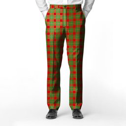 ScotsTee Shop Scottish Peter Men's Tartan Trousers Plaid Trews - Regular Fit