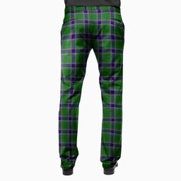 ScotsTee Shop Scottish Sinclair Green Men's Tartan Trousers Plaid Trews - Regular Fit