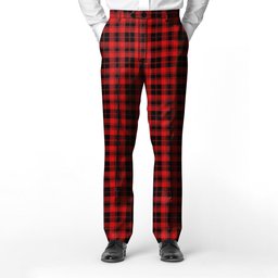 ScotsTee Shop Scottish Murray of Ochtertyre Modern Men's Tartan Trousers Plaid Trews - Regular Fit