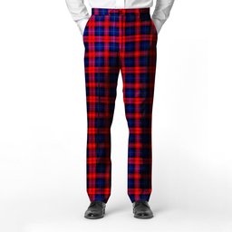 ScotsTee Shop Scottish McCracken Men's Tartan Trousers Plaid Trews - Regular Fit