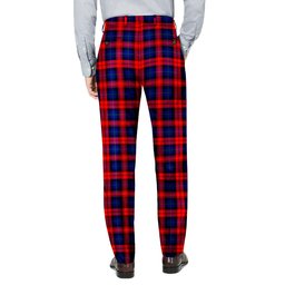 ScotsTee Shop Scottish McCracken Men's Tartan Trousers Plaid Trews - Regular Fit